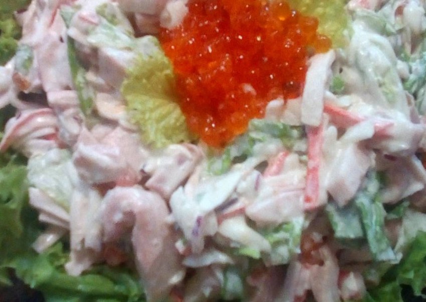 Салаты и закуски с соленой селедкой