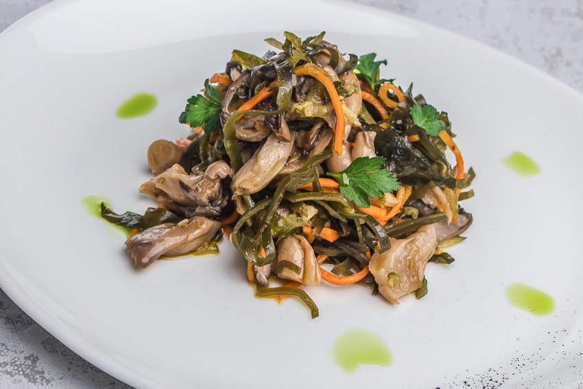 Салат с печенью говяжьей