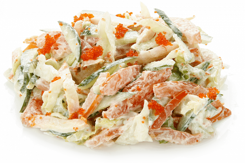 Салат морской Бриз с кальмарами