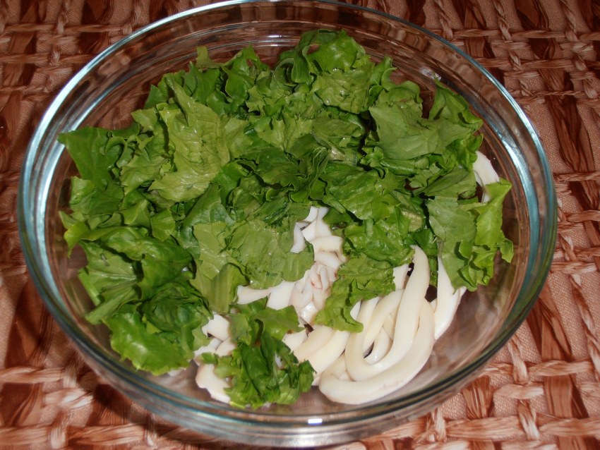 Салат с селедкой