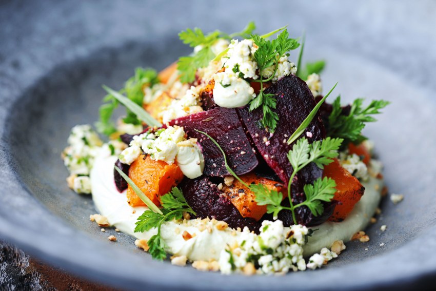 Салат с тыквой