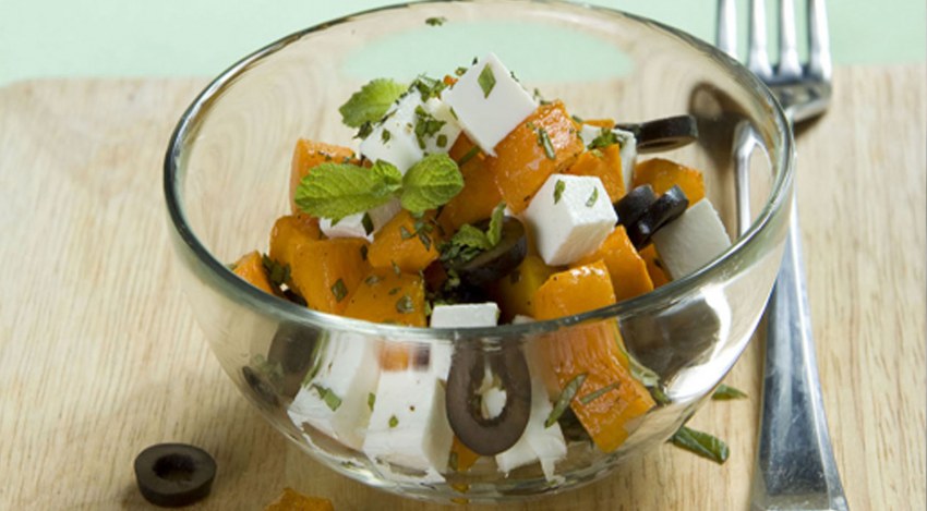 Салат из тыквы с сыром Фета рецепт