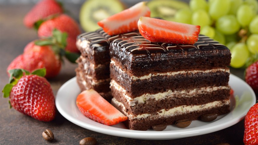 Чизкейк с кремом чиз