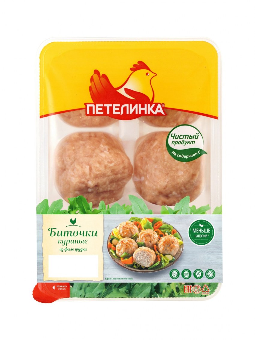 Куриные котлеты Петелинка