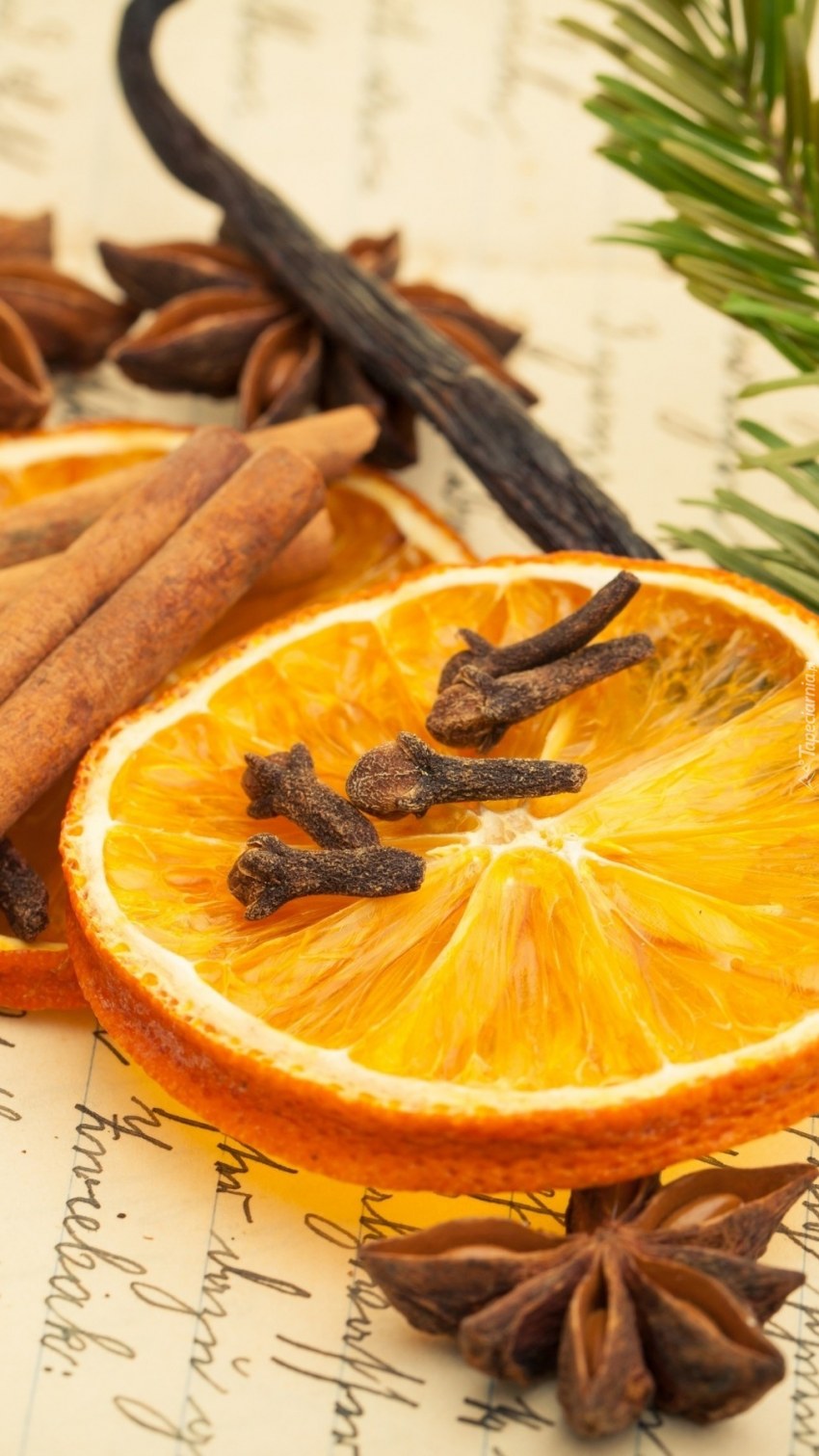 Корица бадьян апельсин