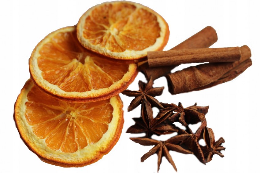 Анис и корица и апельсин