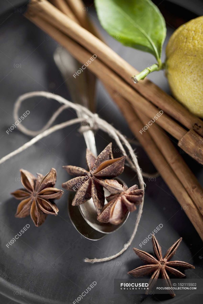 Бадьян лимон корица