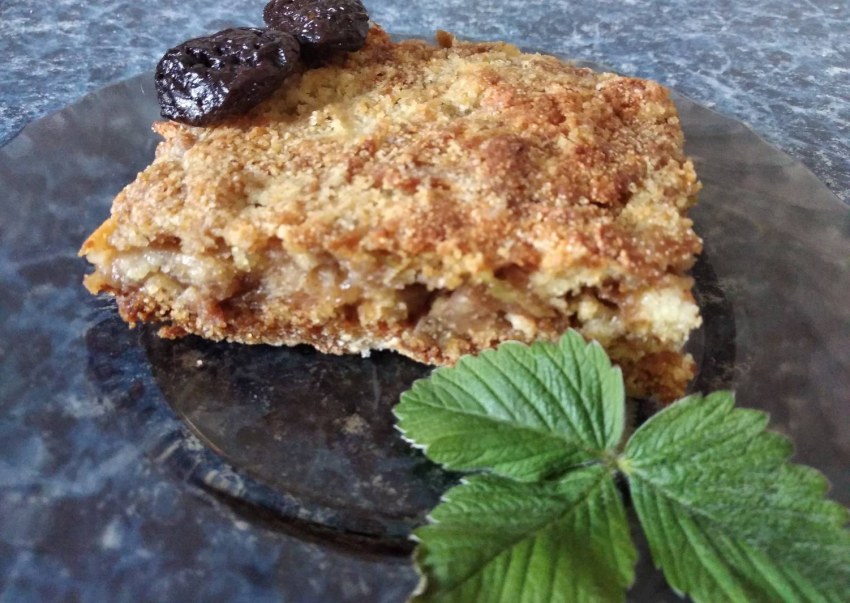 Яблочный пирог рассыпной