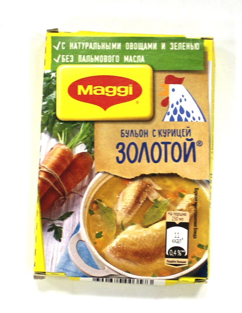 Овощной бульон в кубиках