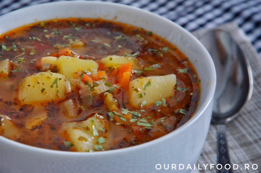 Суп чорба с овощами