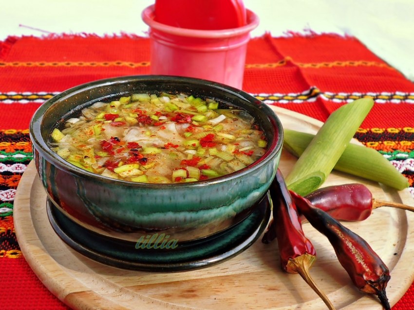 Молдавский суп чорба