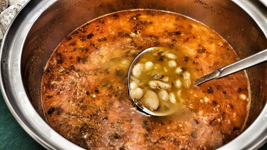 Суп с фасолью