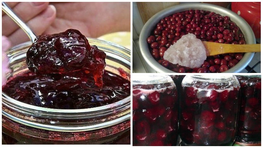 Варенье вишня в желе