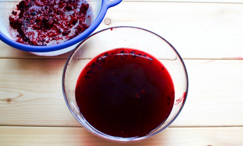 Вишнёвое желе с желатином