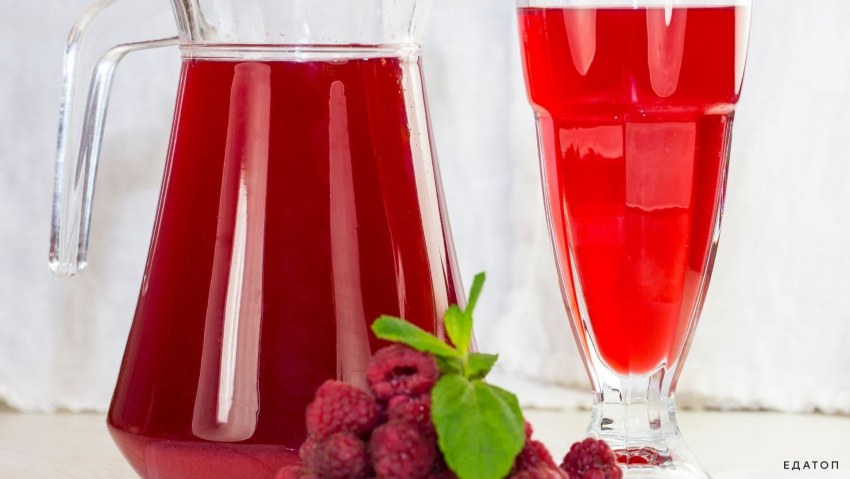 Компот из клюквы