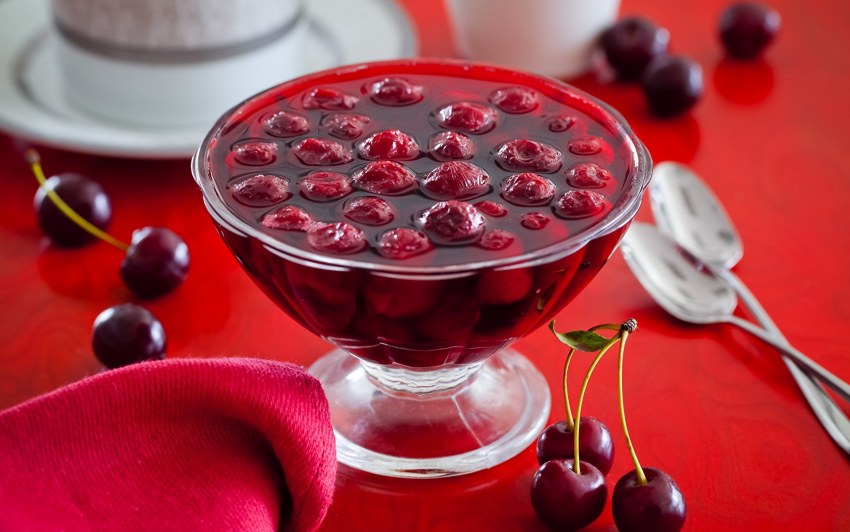 Разноцветное желе