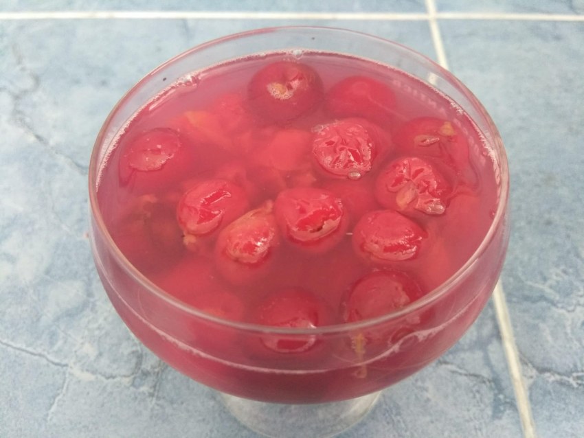 Еда из желе