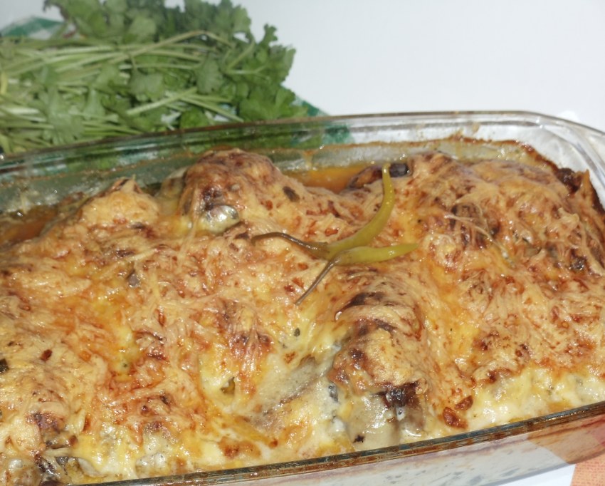 Грудка в сливочном соусе