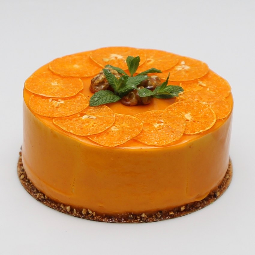 Морковный торт без выпечки