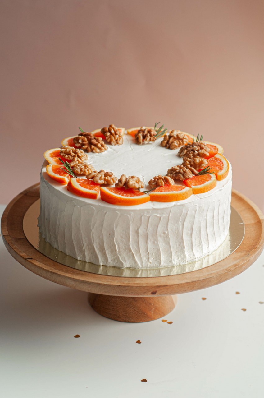 Морковные коржи для торта