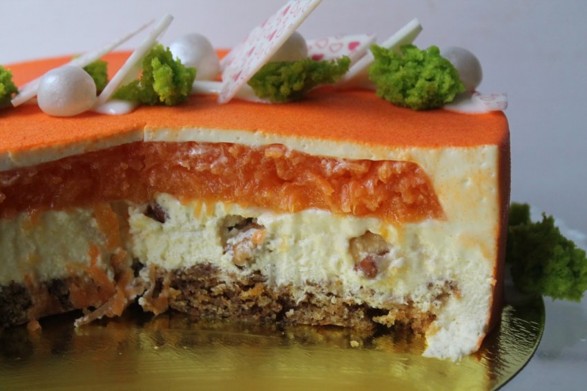 Морковный торт кофикс