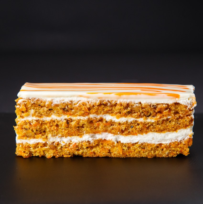 Морковный бисквит для торта