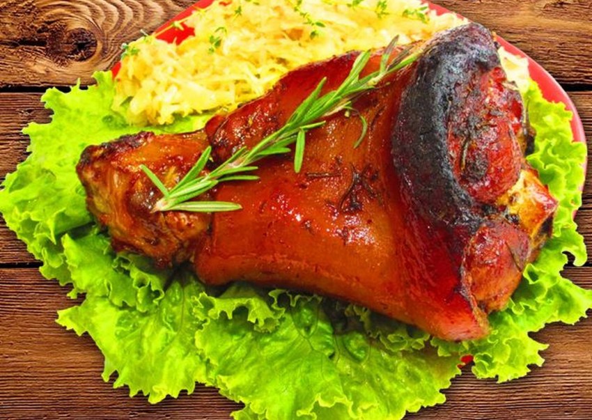 Мясная рулька