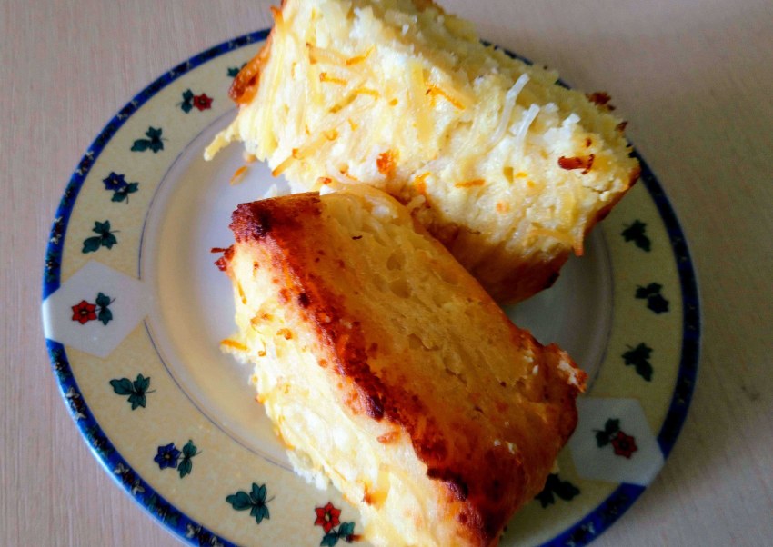 Творожная запеканка с макаронами