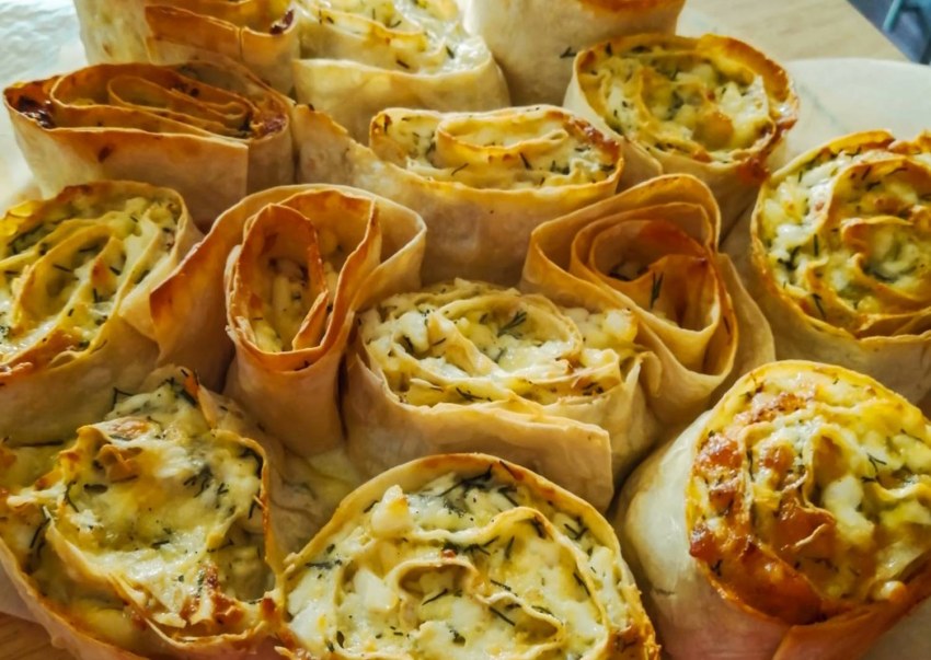 Лаваш рулет с начинкой