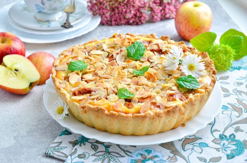 Пирог с кокосовой стружкой