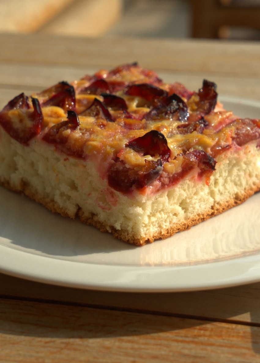 Берлинский сливовый пирог