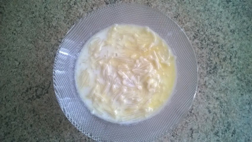 Молочная вермишелевая каша