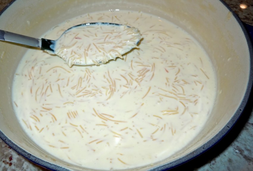 Молочная вермишелевая каша