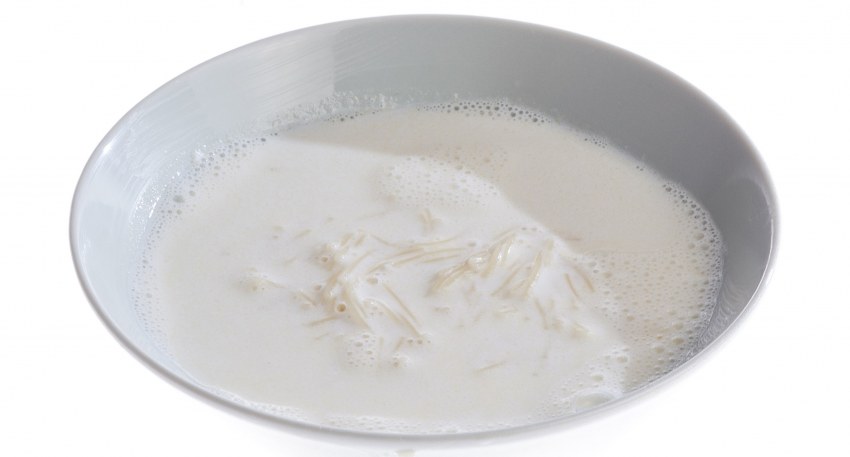 Молочная лапша