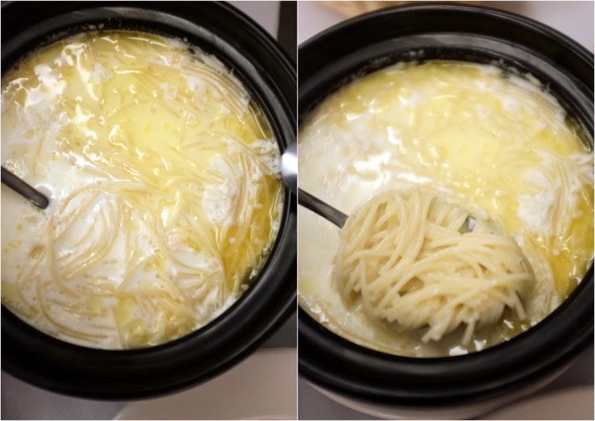 Вермишель на молоке