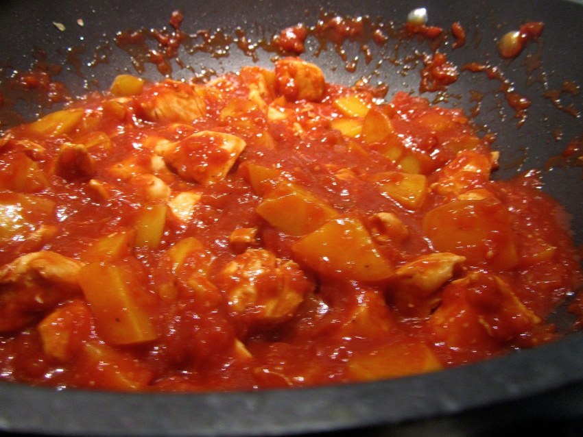 Гуляш с перцем и морковью классический рецепт