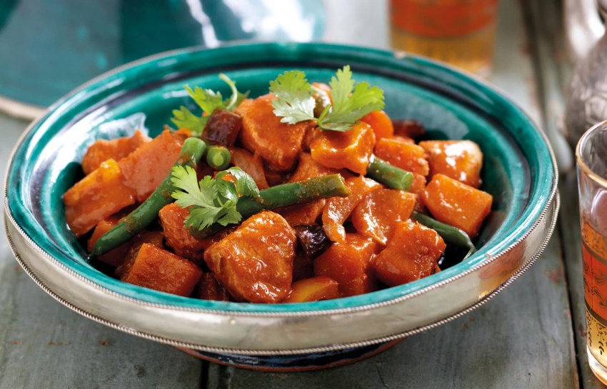 Гуляш с овощами