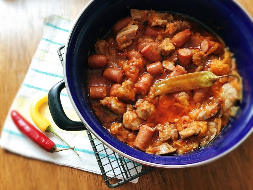 Гуляш из печени