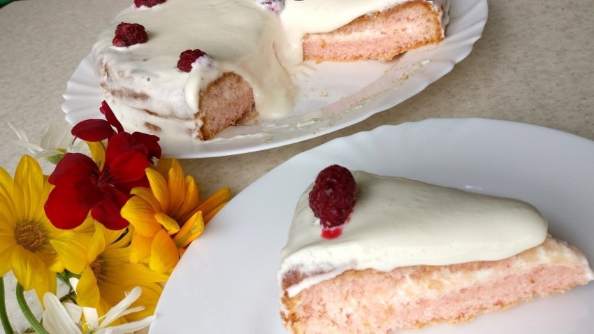 Тортики из киселя