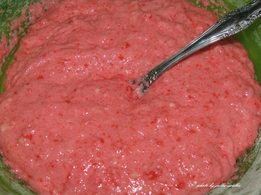 Ванильный бисквит на горячем молоке Марии белой