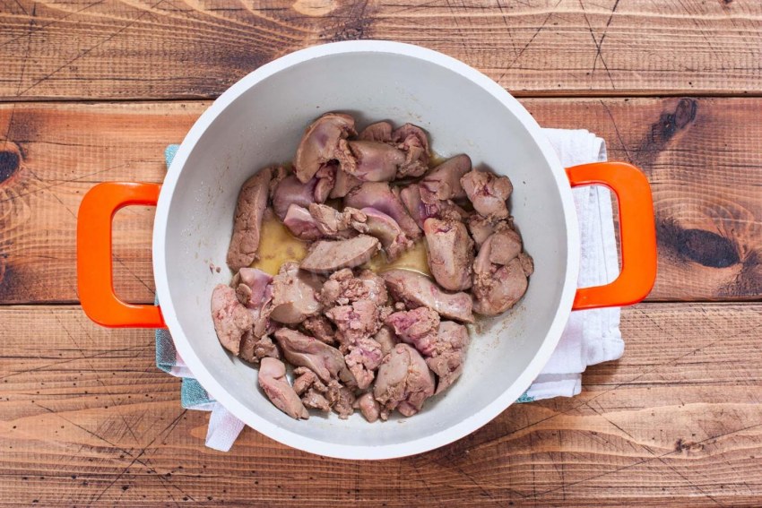 Кухня наизнанку куриная печень