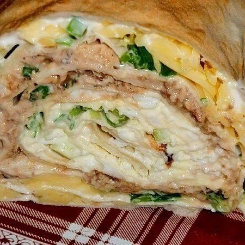 Рулет "а-ля лазанья!"