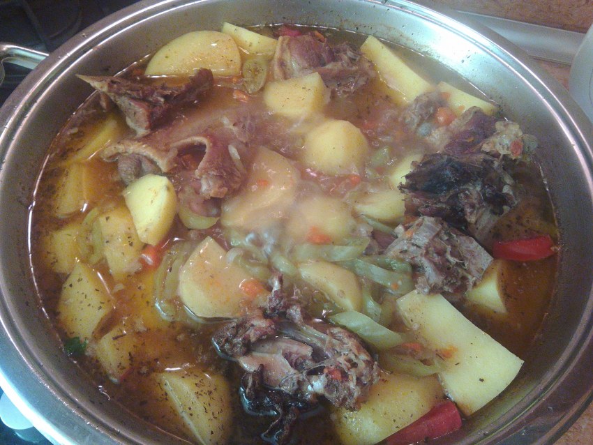 Картошка в утятнице