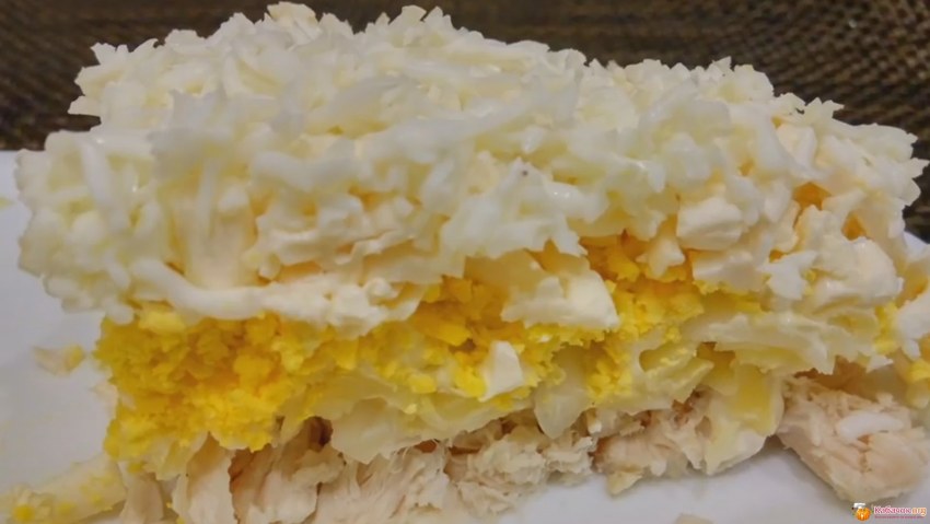 Салат французская нежность