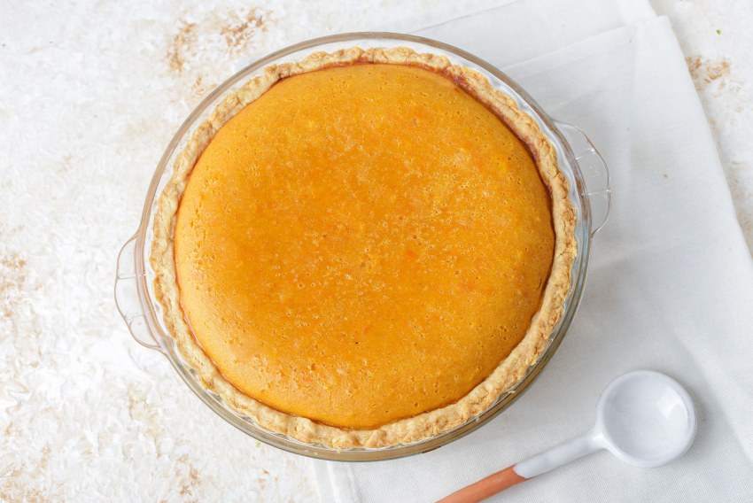 Пирог с начинкой из тыквы