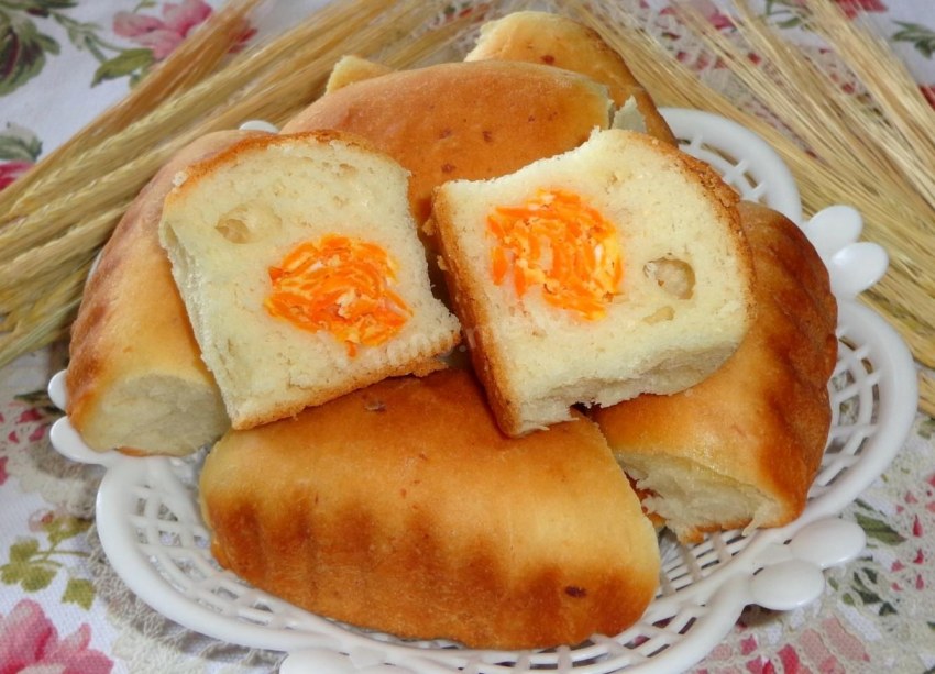 Сдобная выпечка с тыквой