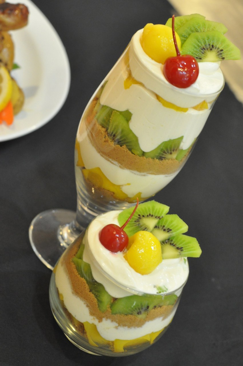 Трайфлы с киви