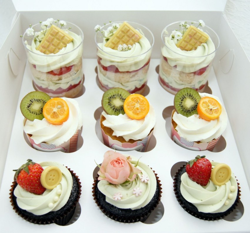 Капкейки, трайфлы, пирожные