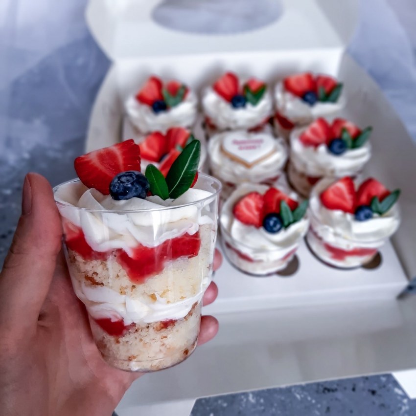 Трайфлы с мюсли