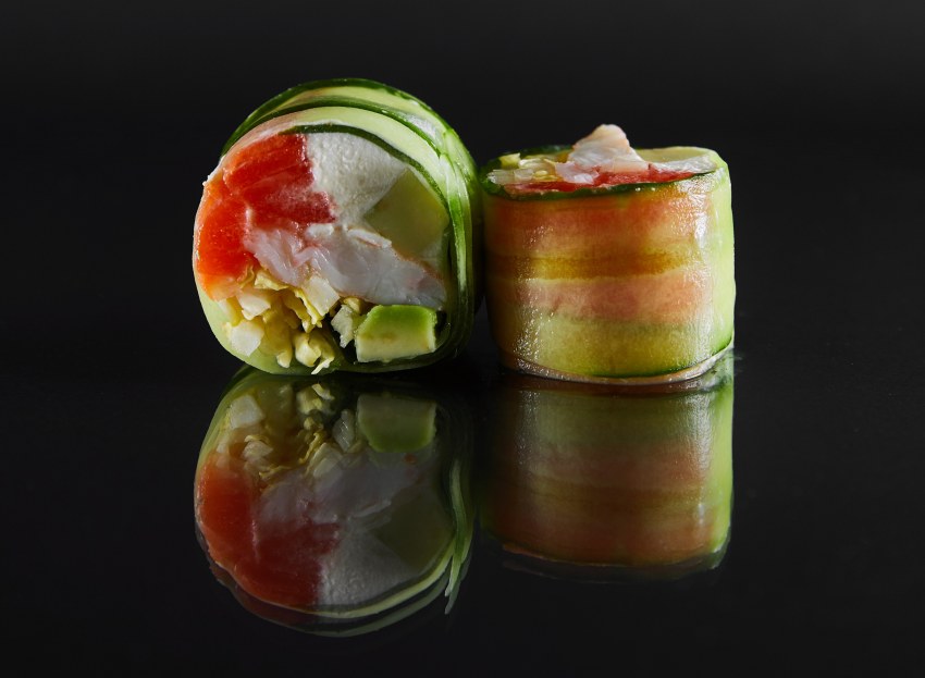 Суши с морковкой